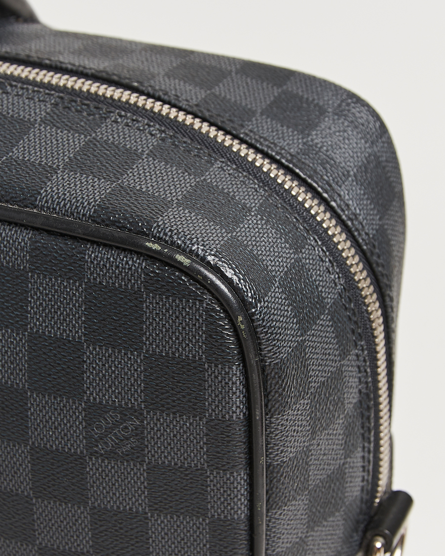 Homme | Louis Vuitton Pre-Owned Porte-Documents Voyage Briefcase Damier Graphite | Louis Vuitton Pre-Owned | Porte-Documents Voyage Briefcase Damier Graphite