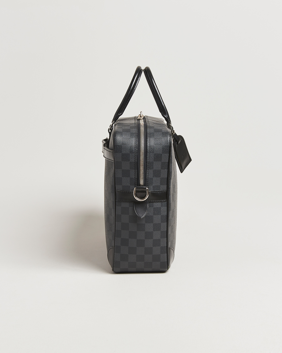 Homme | Louis Vuitton Pre-Owned Porte-Documents Voyage Briefcase Damier Graphite | Louis Vuitton Pre-Owned | Porte-Documents Voyage Briefcase Damier Graphite