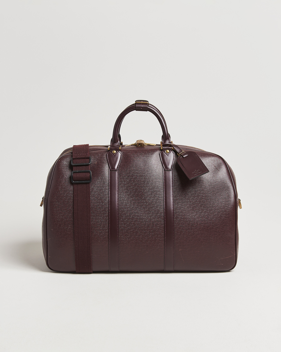 Homme | Louis Vuitton Pre-Owned Taiga Kendall PM Brown | Louis Vuitton Pre-Owned | Taiga Kendall PM Brown