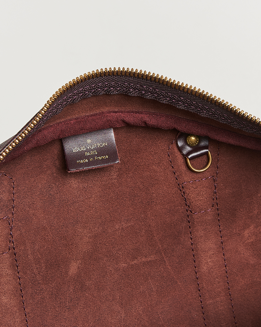 Homme | Louis Vuitton Pre-Owned Taiga Kendall PM Brown | Louis Vuitton Pre-Owned | Taiga Kendall PM Brown