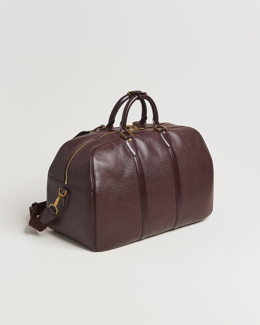 Homme | Louis Vuitton Pre-Owned Taiga Kendall PM Brown | Louis Vuitton Pre-Owned | Taiga Kendall PM Brown