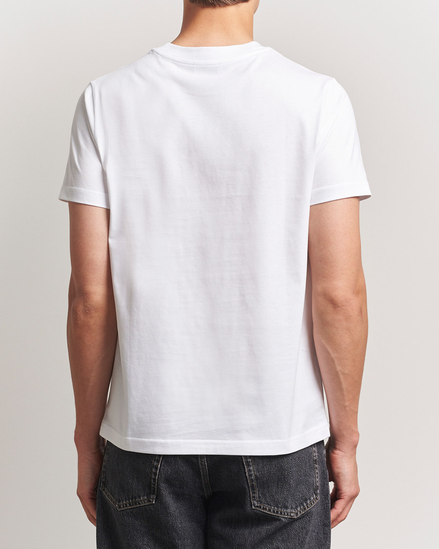 Homme | T-shirts | A.P.C. | Embroidered APC T-Shirt White