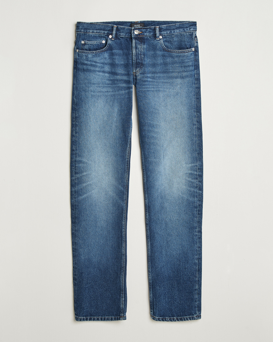 Homme | Pantalons | A.P.C. | New Standard Jeans Washed Indigo
