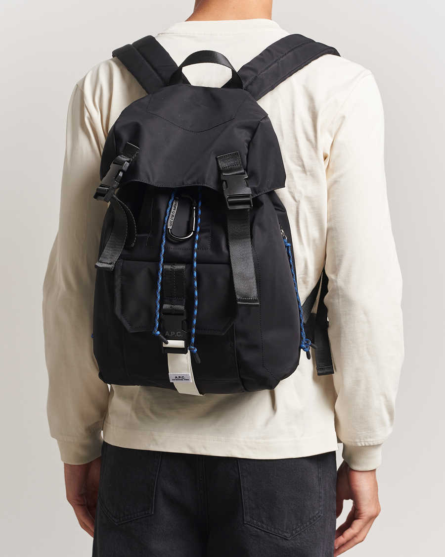 A.P.C. Trek Backpack Black - Acheter A.P.C. CareOfCarl.fr.