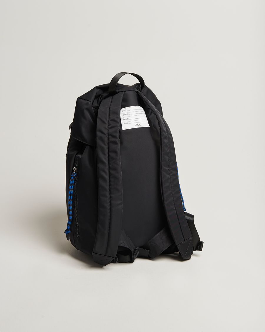 Homme | A.P.C. Trek Backpack Black | A.P.C. | Trek Backpack Black