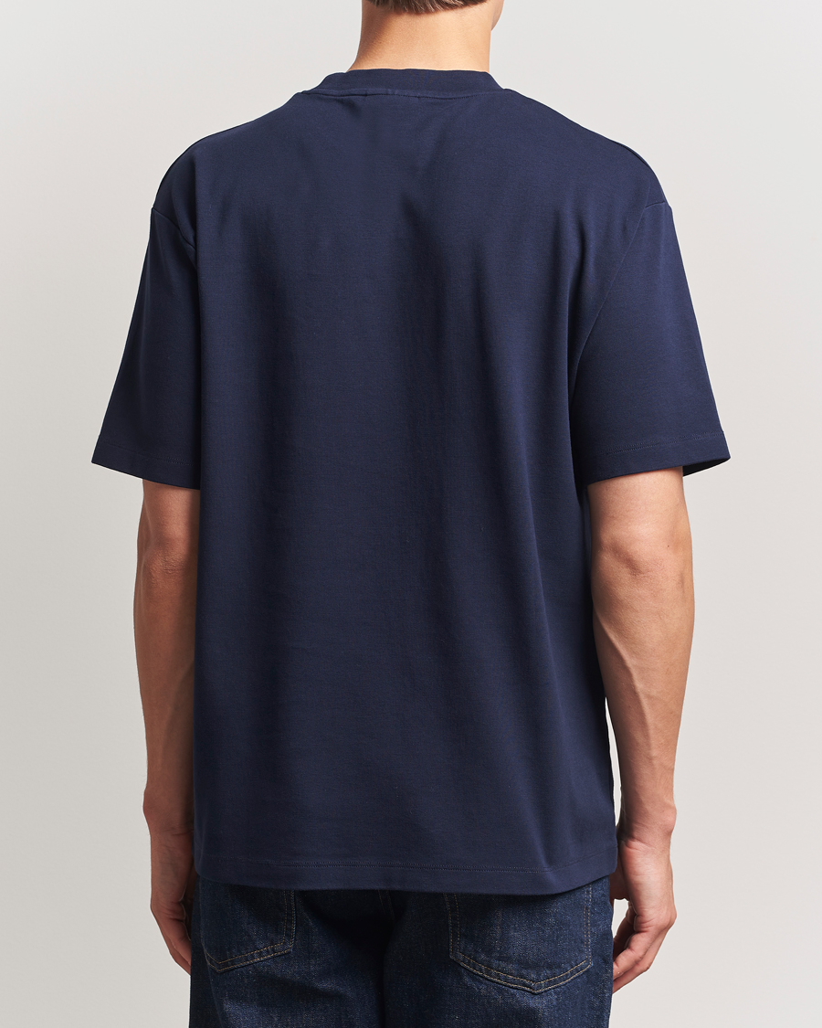 Homme | T-shirts | Drôle de Monsieur | Classic Slogan T-Shirt Navy