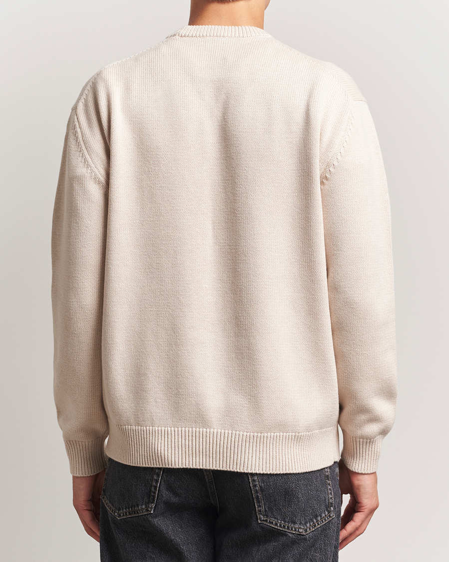 Homme | Pulls Et Tricots | Drôle de Monsieur | Plateau Knitted Sweater Natural Beige