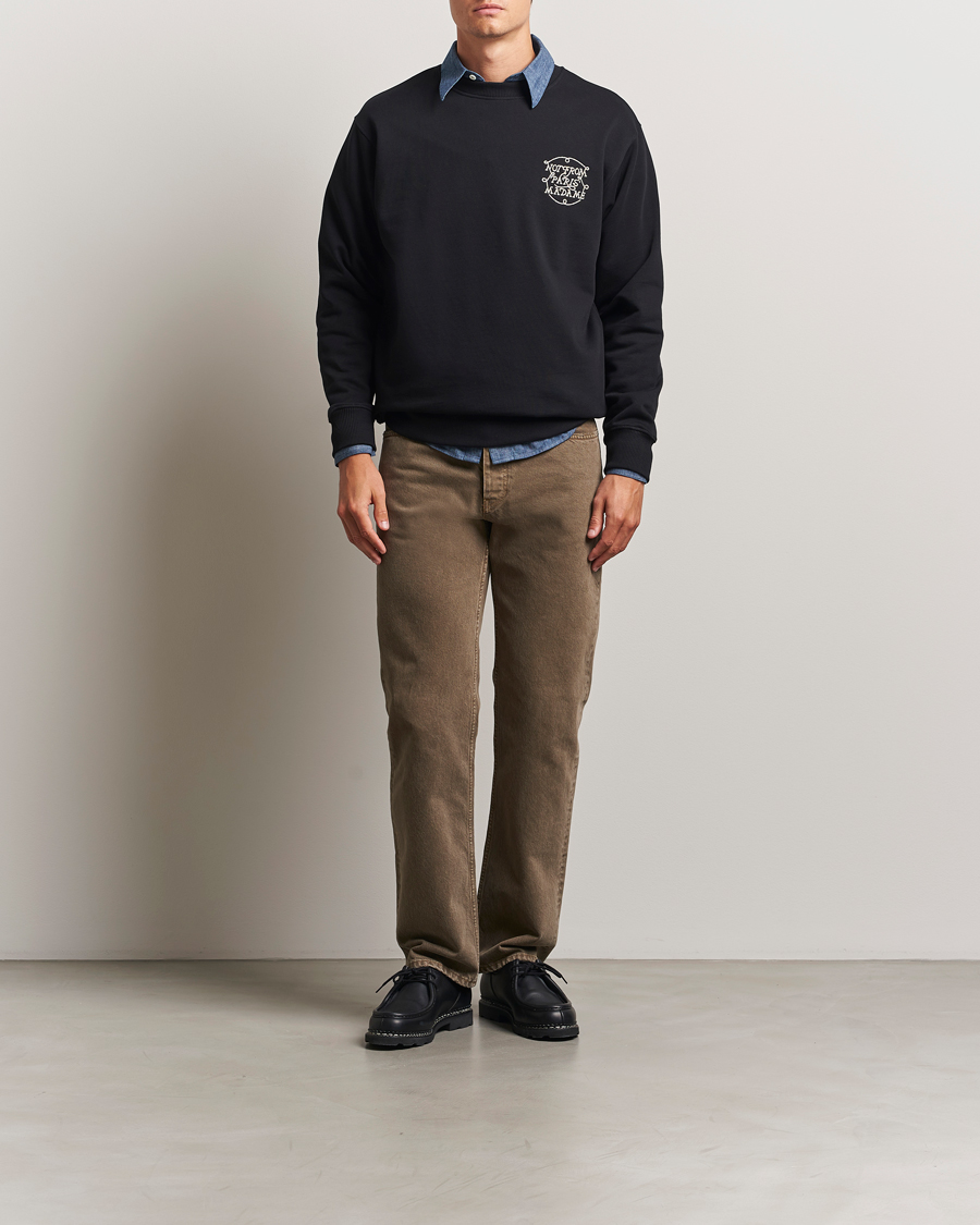 Homme | Pulls Et Tricots | Drôle de Monsieur | Slogan Tresses Sweatshirt Black