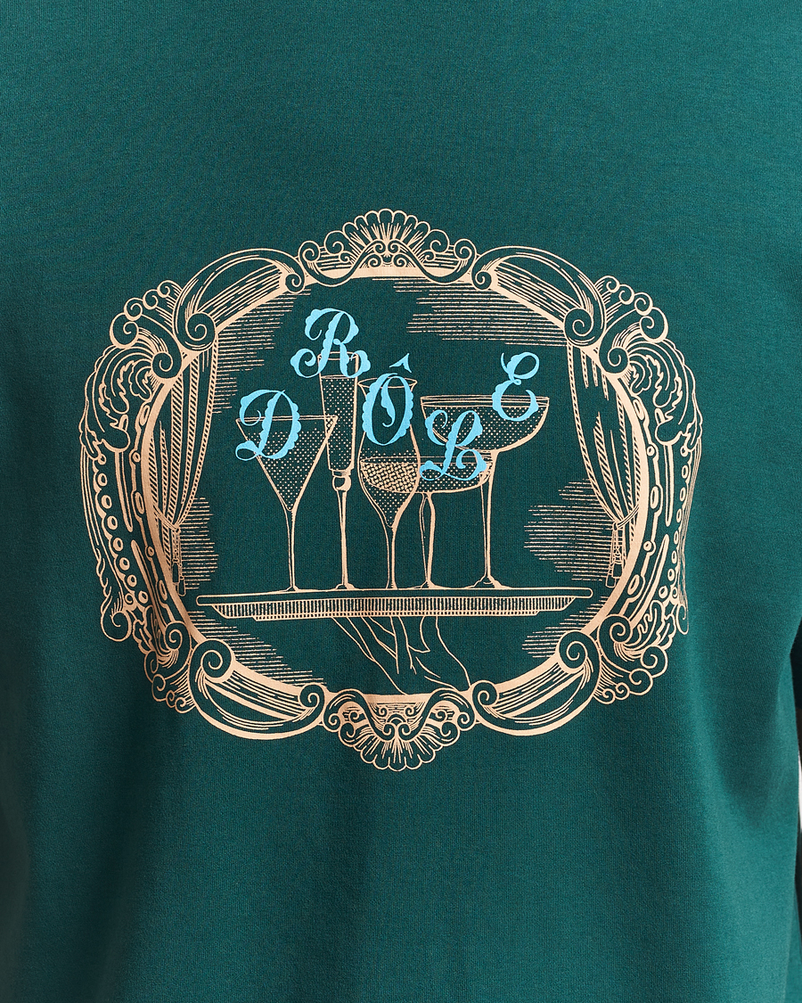 Homme | T-shirts | Drôle de Monsieur | Plateau T-Shirt Dark Green