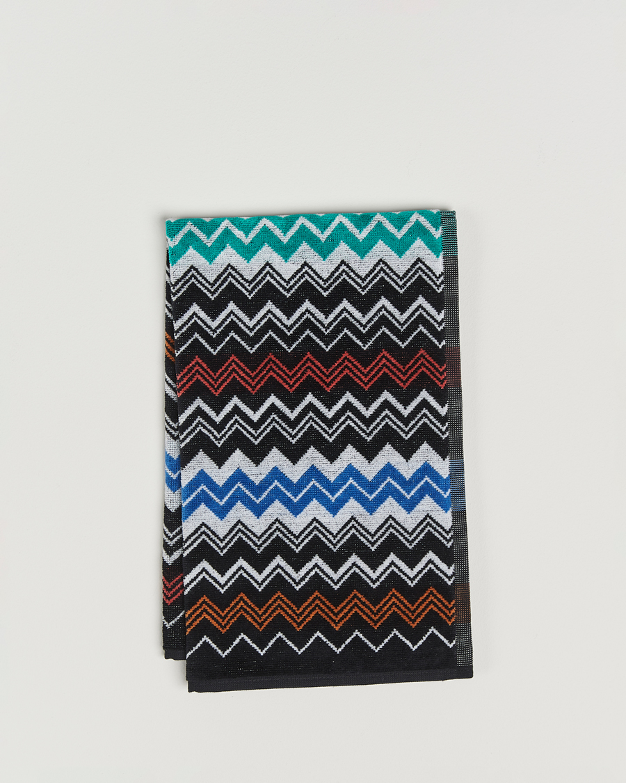 Homme | Tissus | Missoni Home | Neoclassic Hand Towel 70x40cm Black Multi