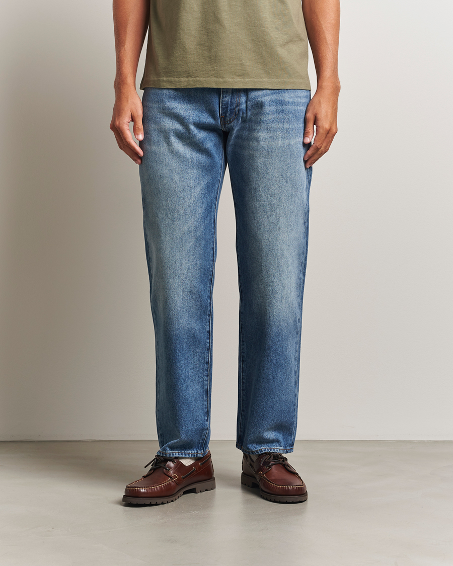 Homme | Jeans | Levi's | 555 Relaxed Straight Jeans Indigo Champion