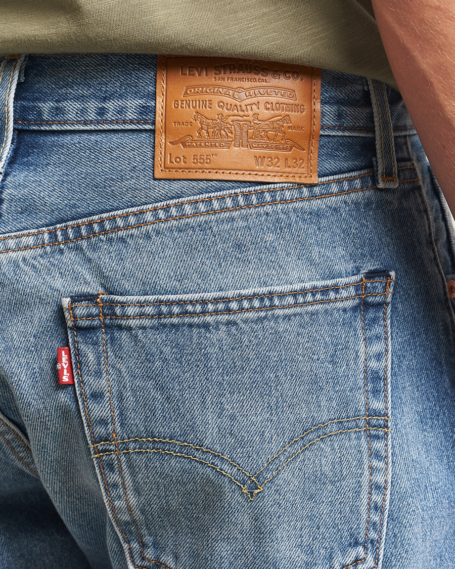 Homme | Chemises | Levi's | 555 Relaxed Straight Jeans Indigo Champion