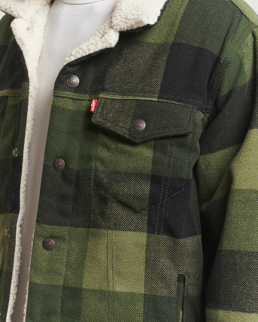 Homme | Manteaux Et Vestes | Levi's | Relaxed Fit Checked Trucker Jacket Laredo