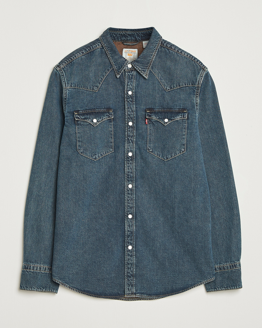 Homme | Chemises | Levi's | Barstow Western Standard Shirt Dark Blue