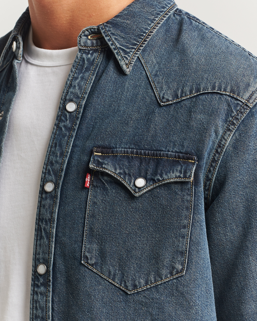 Homme | Chemises | Levi's | Barstow Western Standard Shirt Dark Blue