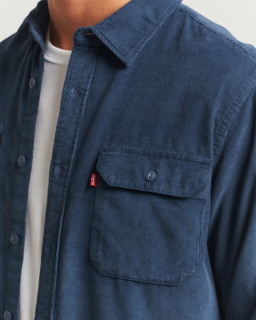 Homme | Chemises | Levi's | Jackson Corduroy Worker Shirt Zodiac Blue