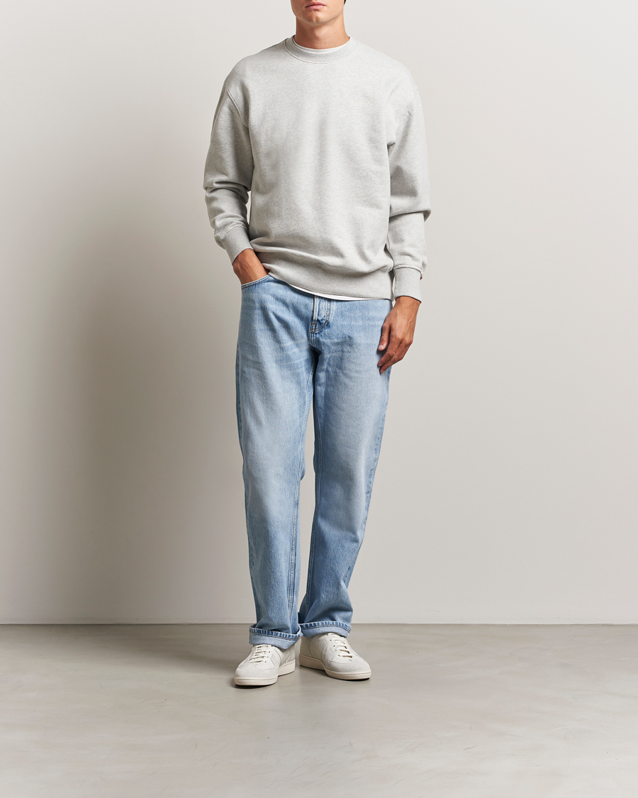 Homme | Pulls Et Tricots | Levi's | Authentic Crew Neck Sweatshirt Light Grey Heather