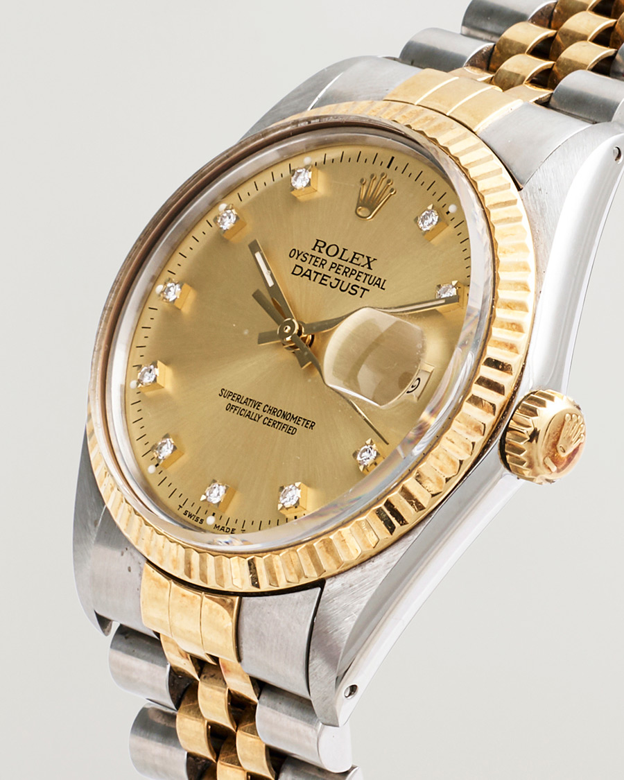 Homme | Rolex Pre-Owned Datejust G/S 36 Dia | Rolex Pre-Owned | Datejust G/S 36 Dia