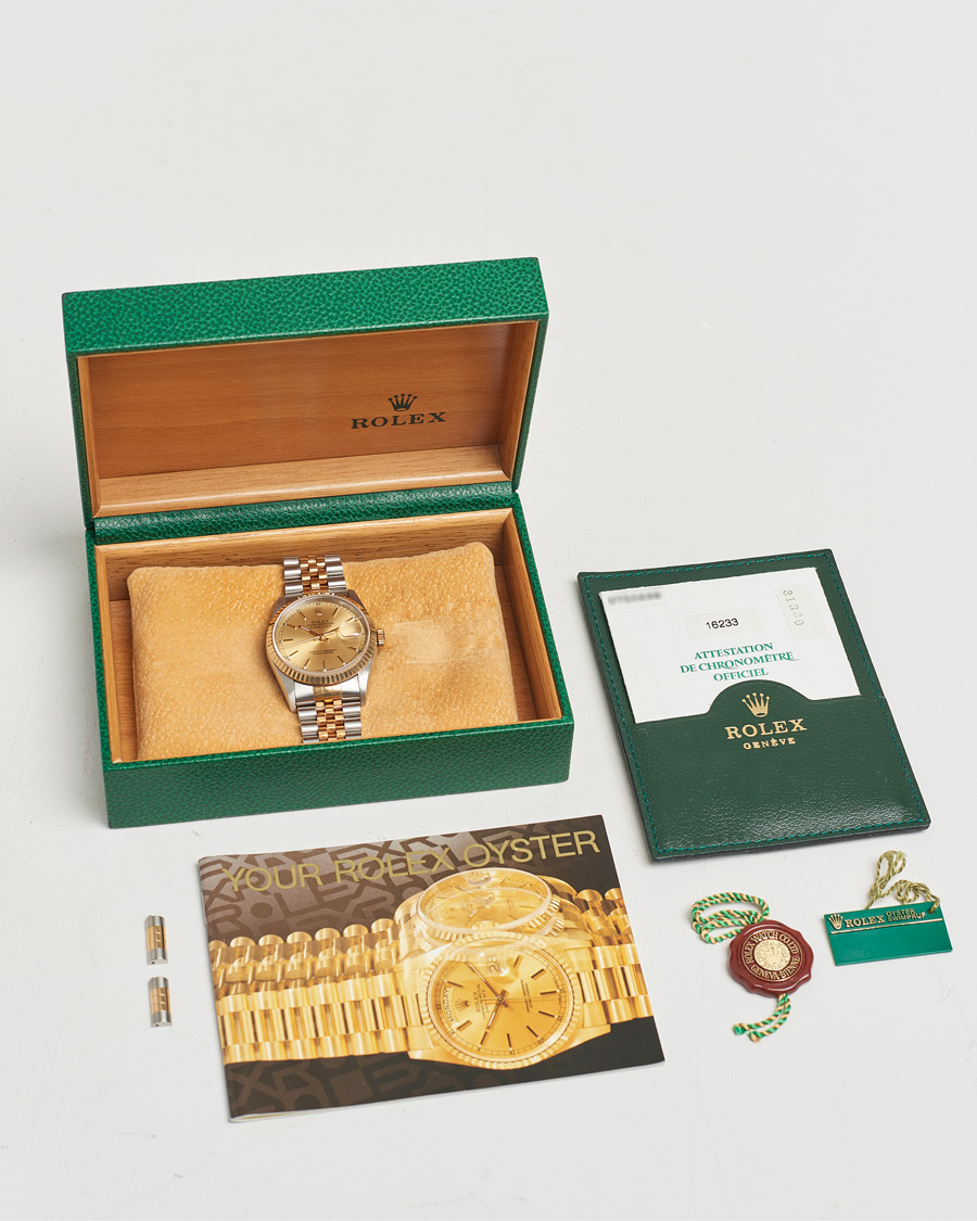 Homme | Rolex Pre-Owned Datejust 36 G/S | Rolex Pre-Owned | Datejust 36 G/S