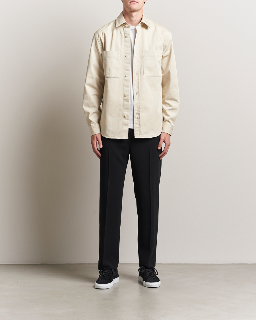 Homme | Chemises | BOSS BLACK | Owen Overshirt Open White