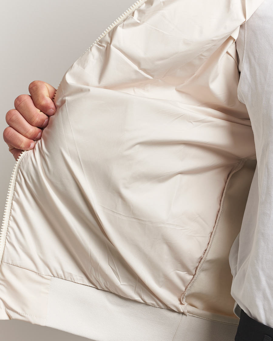 Homme | Pulls Et Tricots | BOSS BLACK | Skiles Hybrid Full Zip Open White