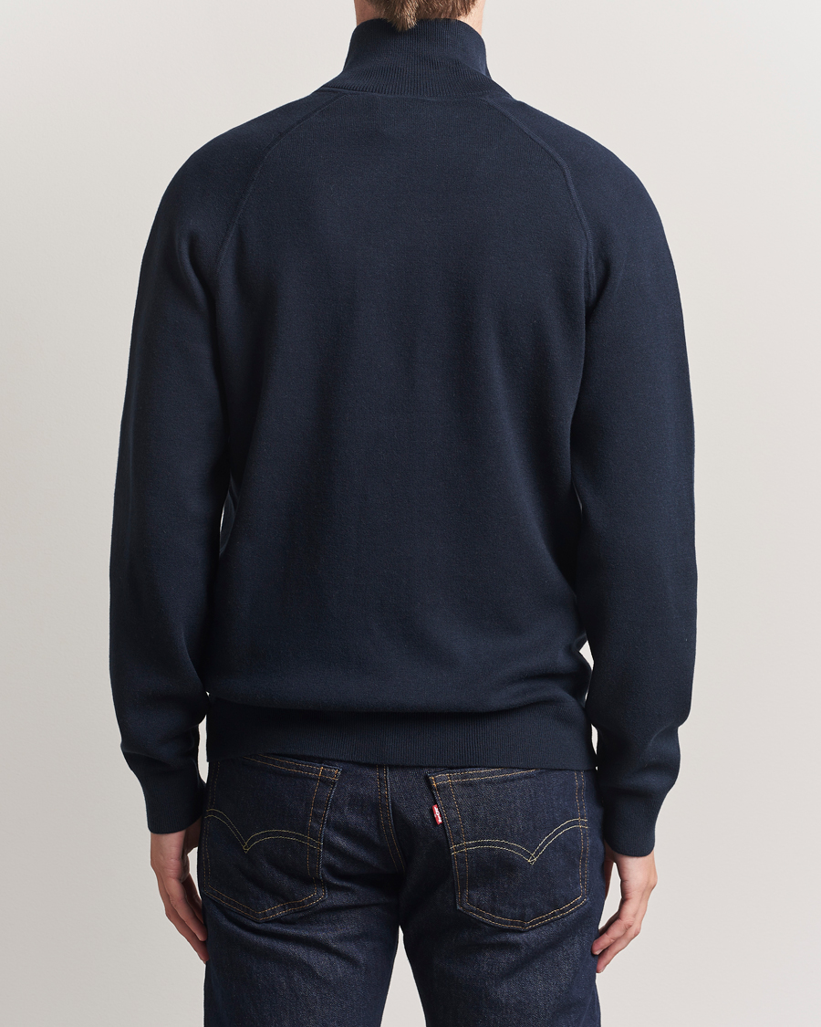 Homme | Pulls Et Tricots | BOSS BLACK | Idino Knitted Full Zip Dark Blue