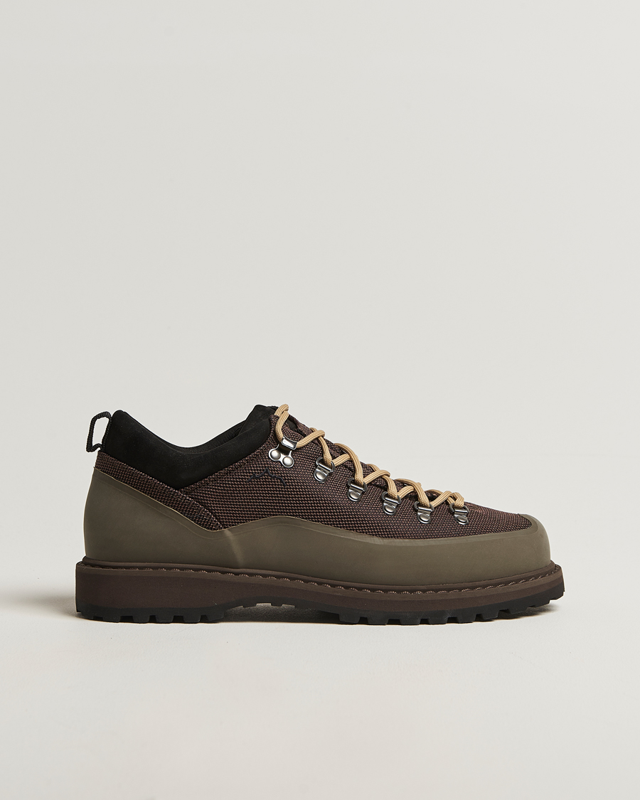 Homme | Bottes | Diemme | Roccia Basso Sport Low Boot Brown Fabric