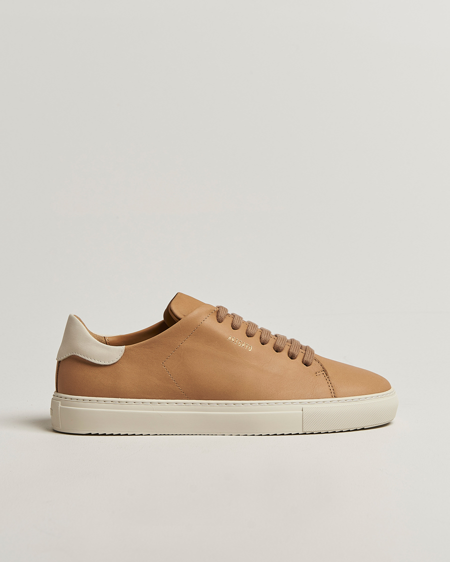 Homme | Axel Arigato Clean 90 Nubuck Sneaker Tan/Light Beige | Axel Arigato | Clean 90 Nubuck Sneaker Tan/Light Beige