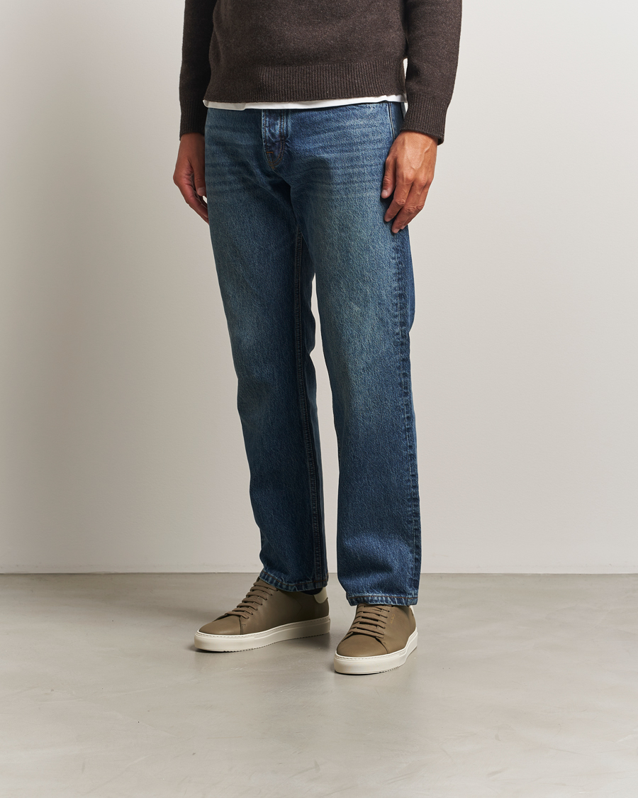 Homme | Axel Arigato Clean 90 Nubuck Sneaker Dark Green/Light Beige | Axel Arigato | Clean 90 Nubuck Sneaker Dark Green/Light Beige