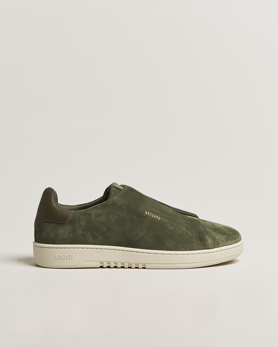 Homme | Baskets | Axel Arigato | Dice Laceless Suede Sneaker Dark Green