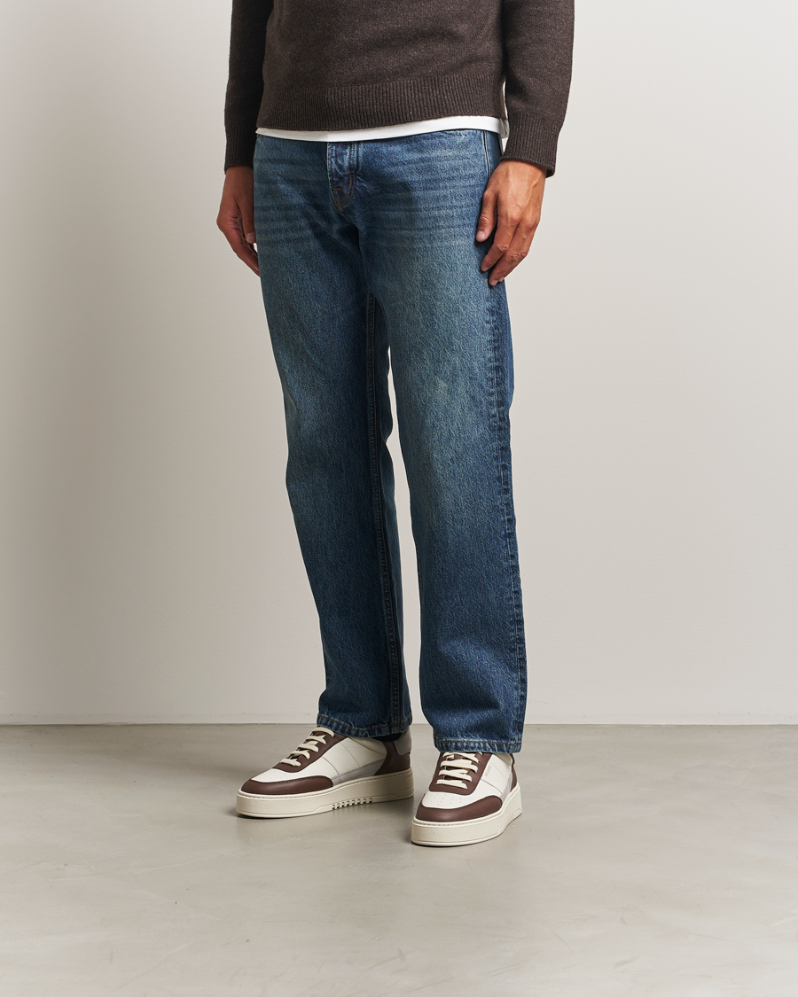 Homme | Axel Arigato Orbit Vintage Sneaker Grey/Dark Brown | Axel Arigato | Orbit Vintage Sneaker Grey/Dark Brown