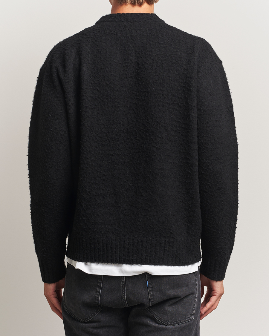 Homme | Pulls Et Tricots | Axel Arigato | Miles Bouclé Knitted Sweater Black