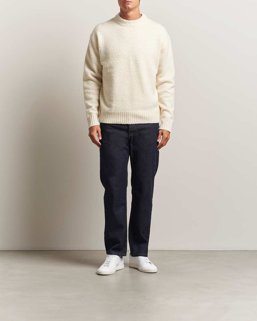 Homme | Pulls Et Tricots | Axel Arigato | Miles Bouclé Knitted Sweater Off White