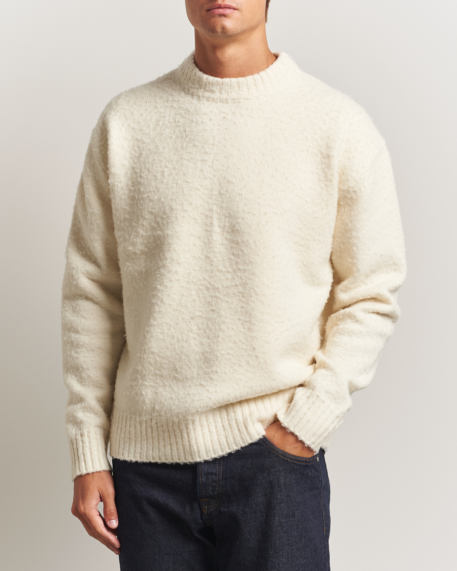 Homme | Pulls Et Tricots | Axel Arigato | Miles Bouclé Knitted Sweater Off White