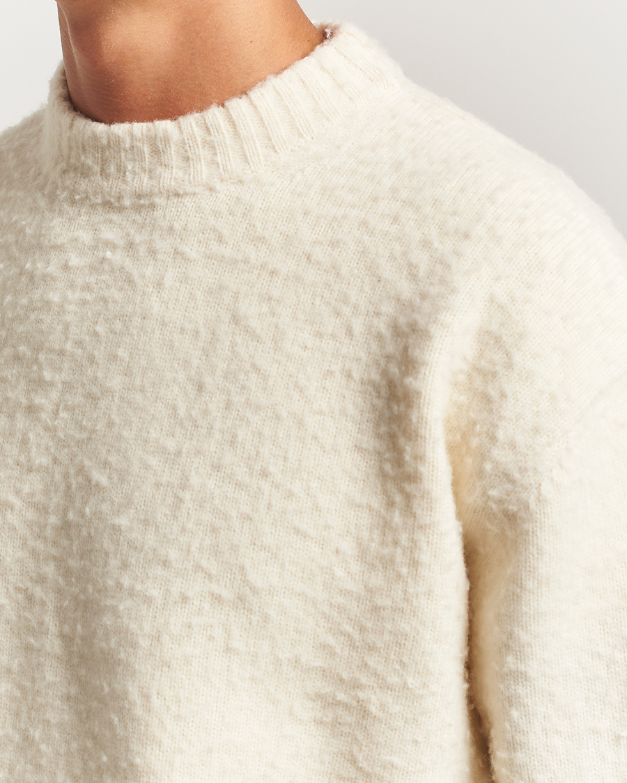 Homme | Pulls Et Tricots | Axel Arigato | Miles Bouclé Knitted Sweater Off White