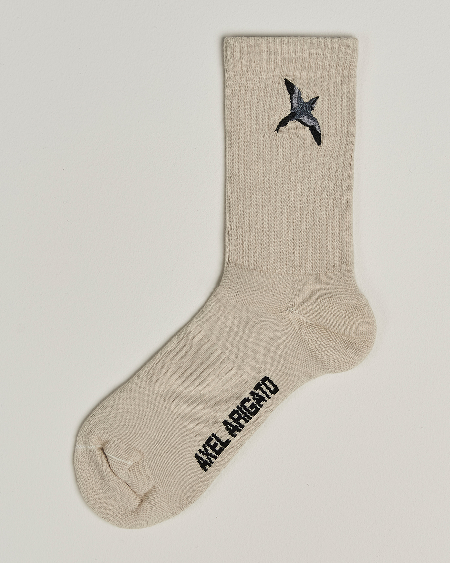 Homme | Sous-Vêtements Et Chaussettes | Axel Arigato | Bee Bird Tube Sock Pale Beige