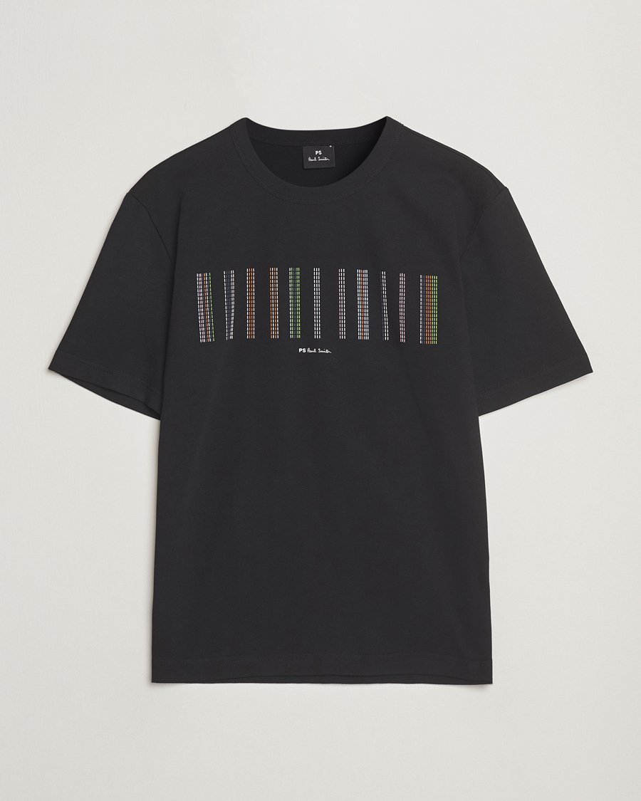 Homme | T-shirts | PS Paul Smith | Striped Crew Neck T-Shirt Black