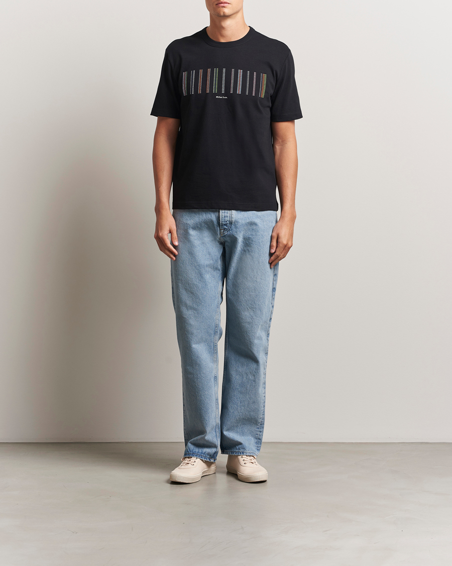 Homme | T-shirts | PS Paul Smith | Striped Crew Neck T-Shirt Black