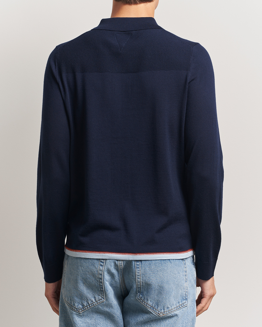 Homme | Pulls Et Tricots | PS Paul Smith | Merino Knitted Full Zip Navy