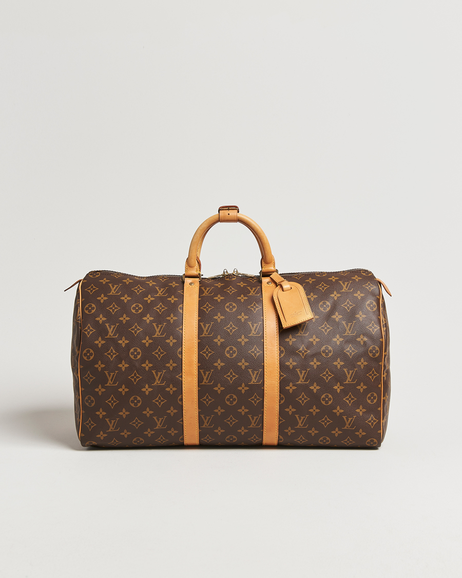 Homme | Louis Vuitton Pre-Owned Keepall 50 Monogram | Louis Vuitton Pre-Owned | Keepall 50 Monogram
