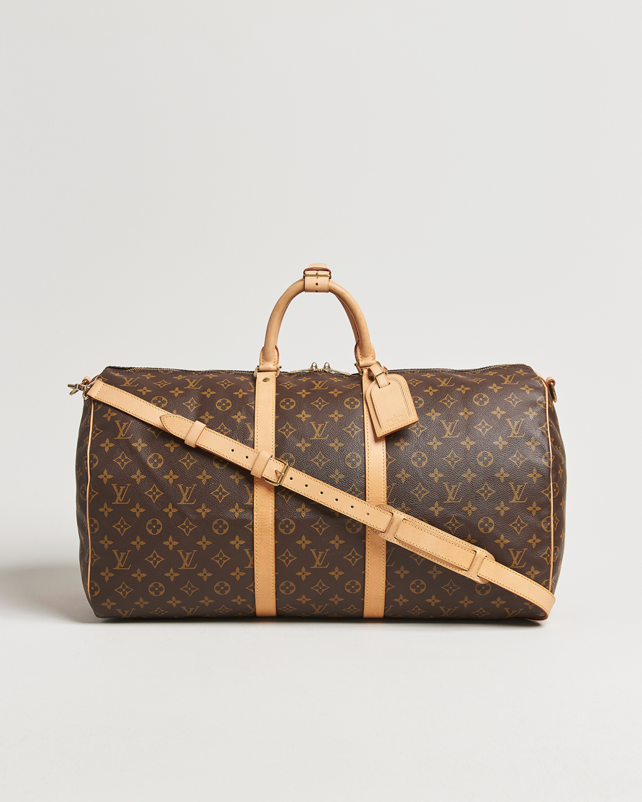 Homme | Louis Vuitton Pre-Owned Keepall 55 Bandoulière Monogram  | Louis Vuitton Pre-Owned | Keepall 55 Bandoulière Monogram 