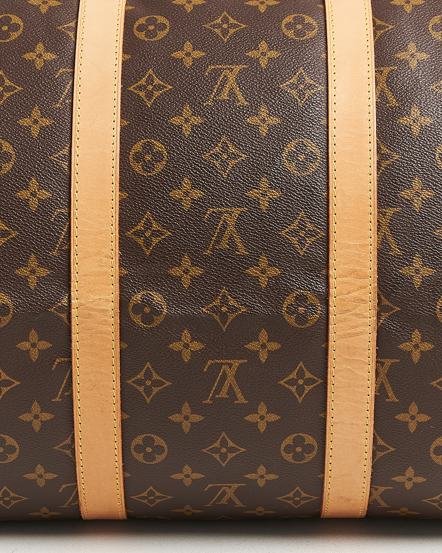 Homme | Louis Vuitton Pre-Owned Keepall 55 Bandoulière Monogram  | Louis Vuitton Pre-Owned | Keepall 55 Bandoulière Monogram 