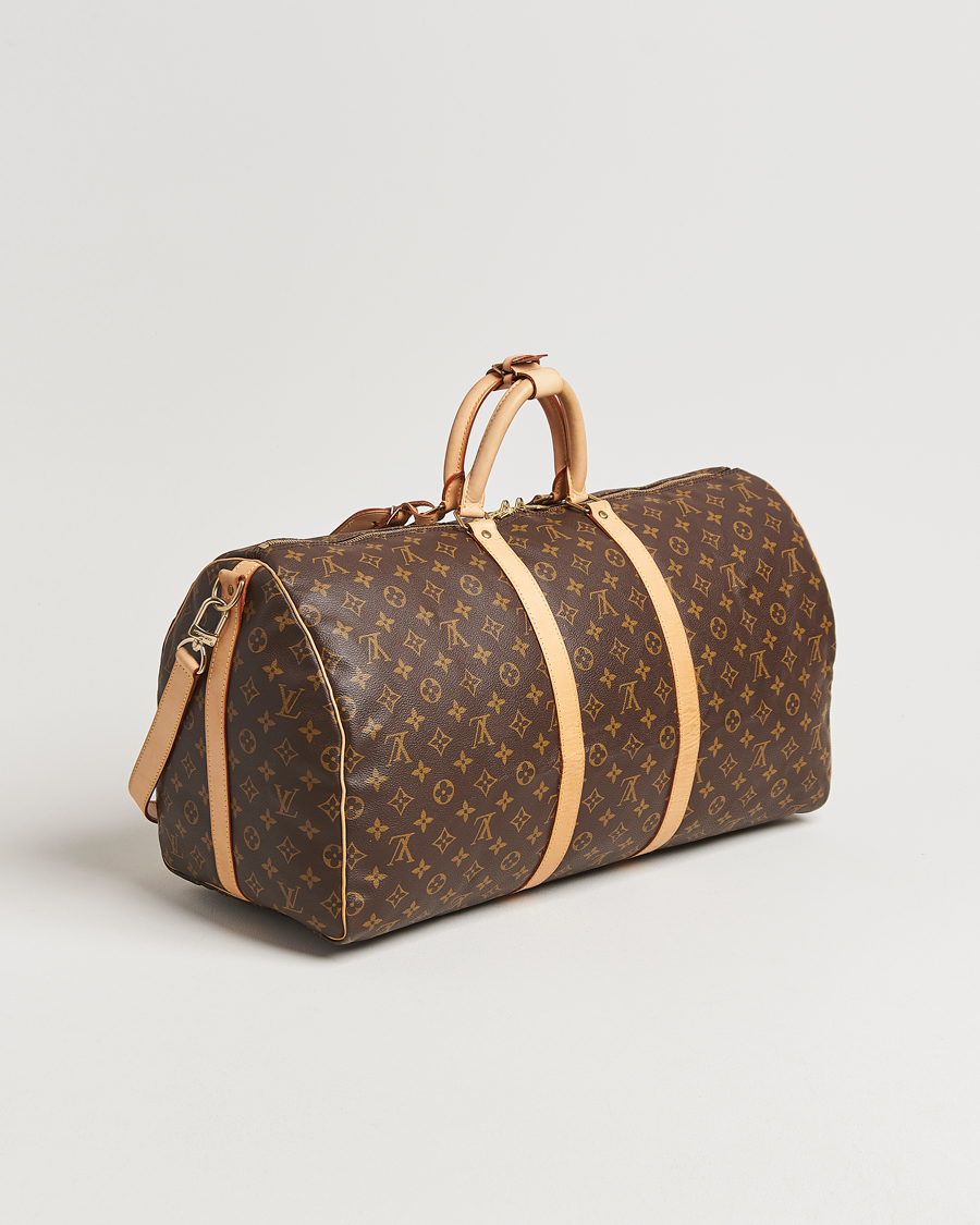 Homme | Louis Vuitton Pre-Owned Keepall 55 Bandoulière Monogram  | Louis Vuitton Pre-Owned | Keepall 55 Bandoulière Monogram 