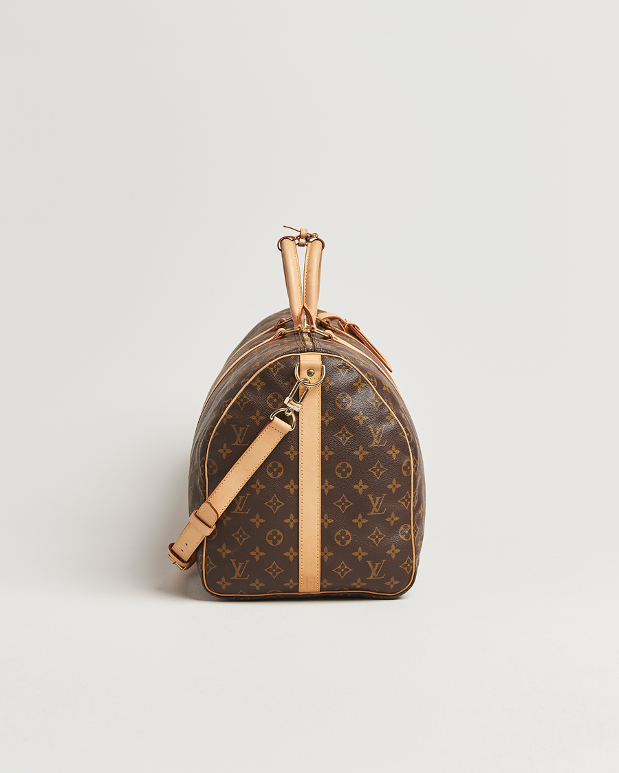 Homme | Louis Vuitton Pre-Owned Keepall 55 Bandoulière Monogram  | Louis Vuitton Pre-Owned | Keepall 55 Bandoulière Monogram 