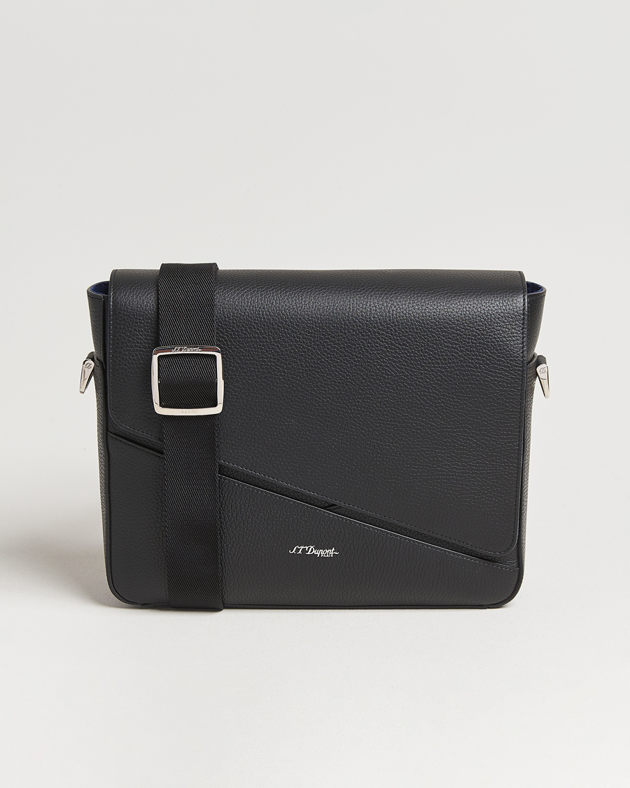 Homme | Sacs | S.T. Dupont | Neo Capsule Messenger Bag Black Grained