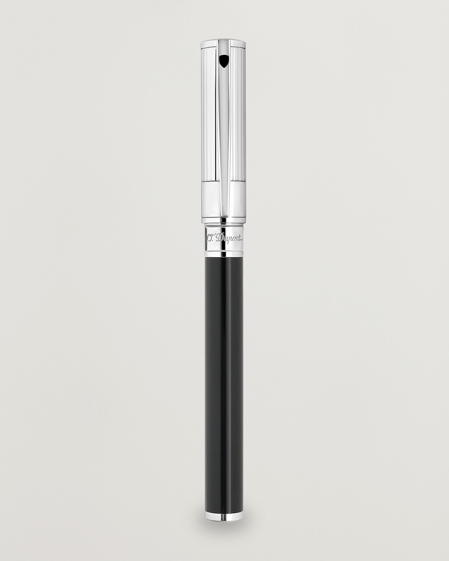 Homme | S.T. Dupont D-Initial Fountain Pen Duo Tone/Chrome | S.T. Dupont | D-Initial Fountain Pen Duo Tone/Chrome
