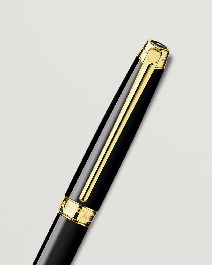 Homme | Stylos | Caran d'Ache | Caran d' Ache Léman Ballpoint Pen Ebony Black/Gold Plated