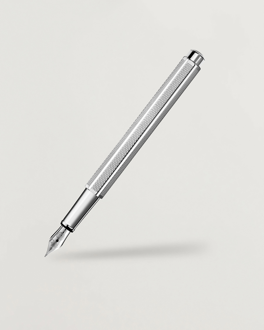 Homme | Stylos | Caran d'Ache | Caran d' Ache Ecridor Retro Fountain Pen Platinum Coated