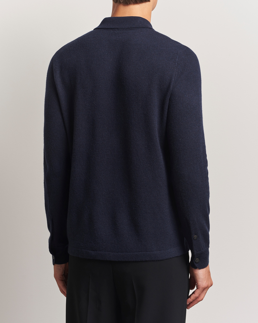 Homme | Pulls Et Tricots | Brioni | Cashmere Shirt Cardigan Navy