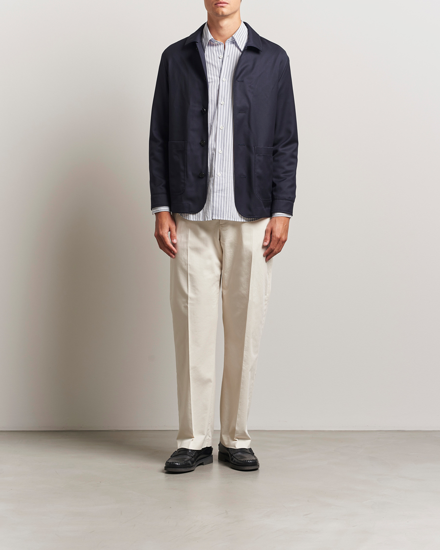 Homme | Pantalons | NN07 | Paw Relaxed Fit Pleated Chinos Ivory